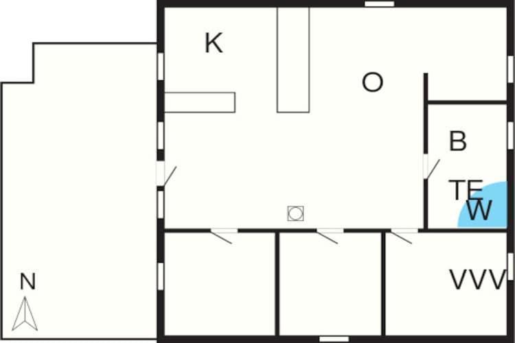 Three-Bedroom Holiday Home In Thisted 4 Norre Vorupor Exterior photo